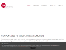 Tablet Screenshot of fawautomotive.com